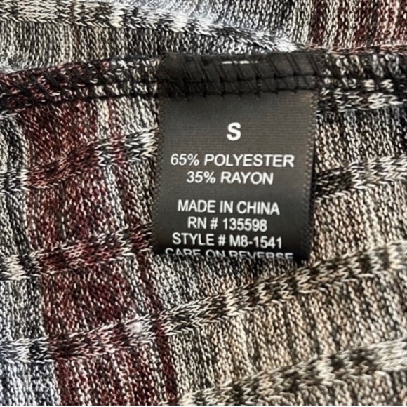 NEW CURE Long Line Cardigan Sweater Jacket Zipper Sleeves Black Brown Tan Size S - Picture 5 of 12